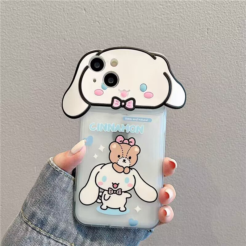 YQQ 可愛いサンリオ スマホケース 携帯電話ケース