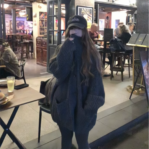 LF ベスト ダウンジャケット タートルネックセーター ジャケット ゆったり ファッションセット Anne