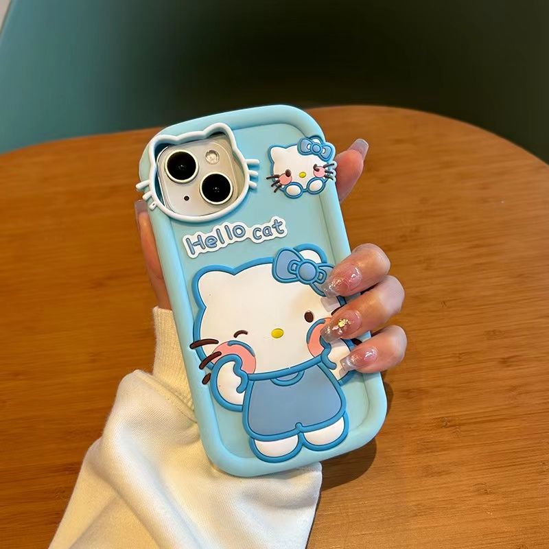 LF ハローキティ シリカゲル携帯電話ケース スマホケース かわいい