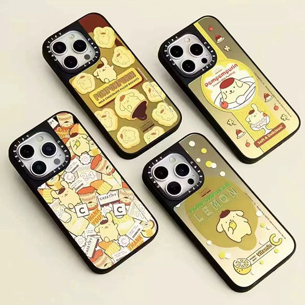 LF かわいい ポムポムプリン スマホケース 携帯電話ケース