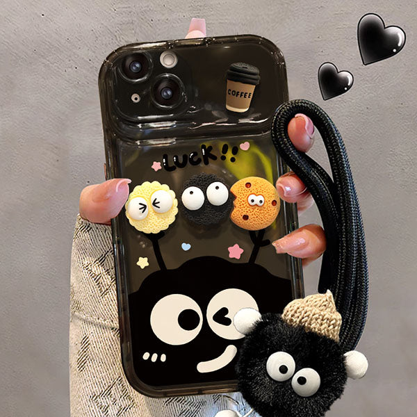 LF ススヮタリ スマホケース 携帯電話ケース 化粧鏡 スタンド