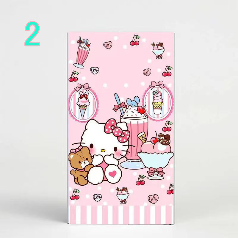 YQQ26 漫画Hellokitty滑り蓋アルミ合金タバコ箱プレゼント