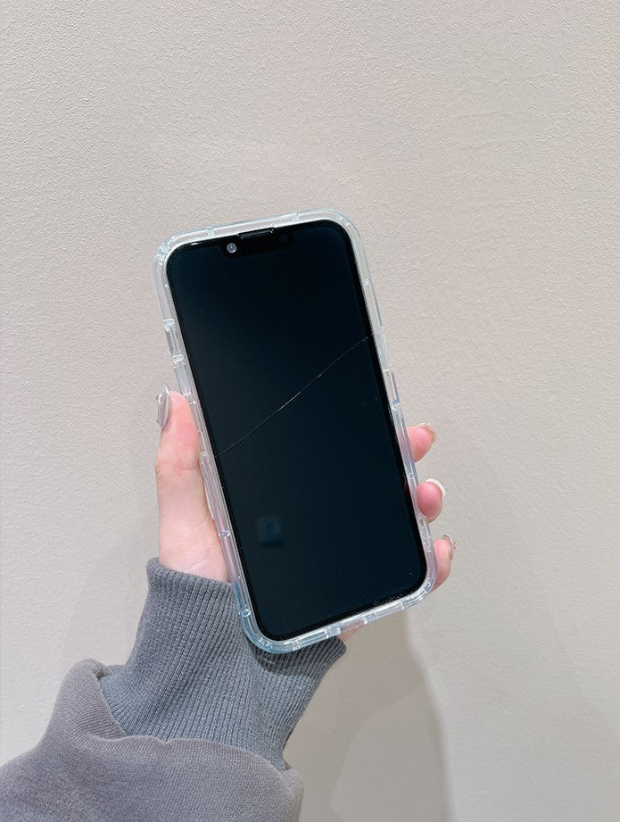 YQQ クリエイティブで可愛い ポチャッコ 携帯電話ケース +隠しブラケット