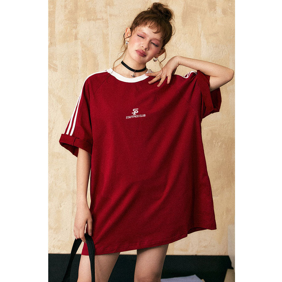 LF04 アメリカンストリート レトロ Tシャツ ゆったり アルファベットプリント