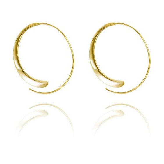 LF 光輝 鏡面仕上 イヤリング フックピアス 華やかだ おしゃれだ