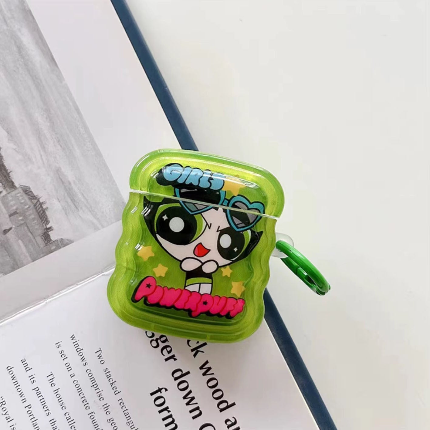 LF パワーパフガールズ イヤホン ケース Airpodsケース 可愛い