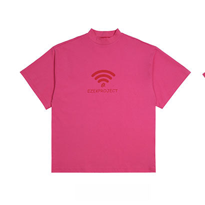 LF04 WIFI アメリカンレトロ 半袖Tシャツ 着痩せ ショートタイプ トップス オシャレ