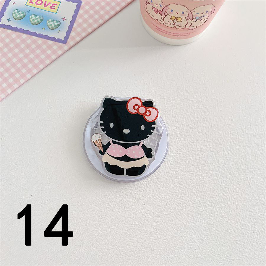 YQQ かわいい キャラクター マグネット式携帯電話ホルダ サンリオ パワーパフガールズのコピー