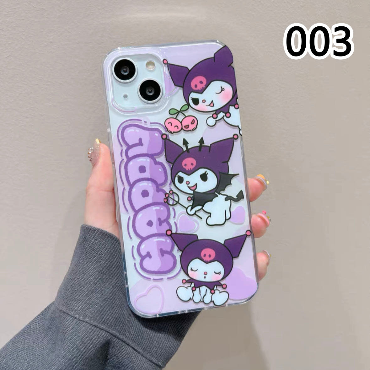 WLY かわいい Happy Day サンリオ スマホケース 携帯電話ケース