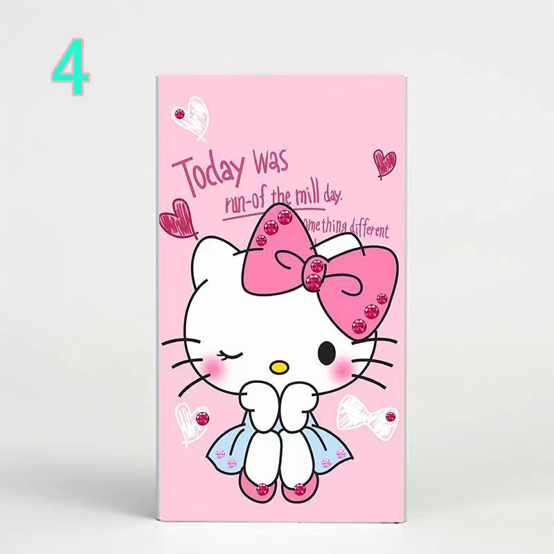 YQQ26 漫画Hellokitty滑り蓋アルミ合金タバコ箱プレゼント