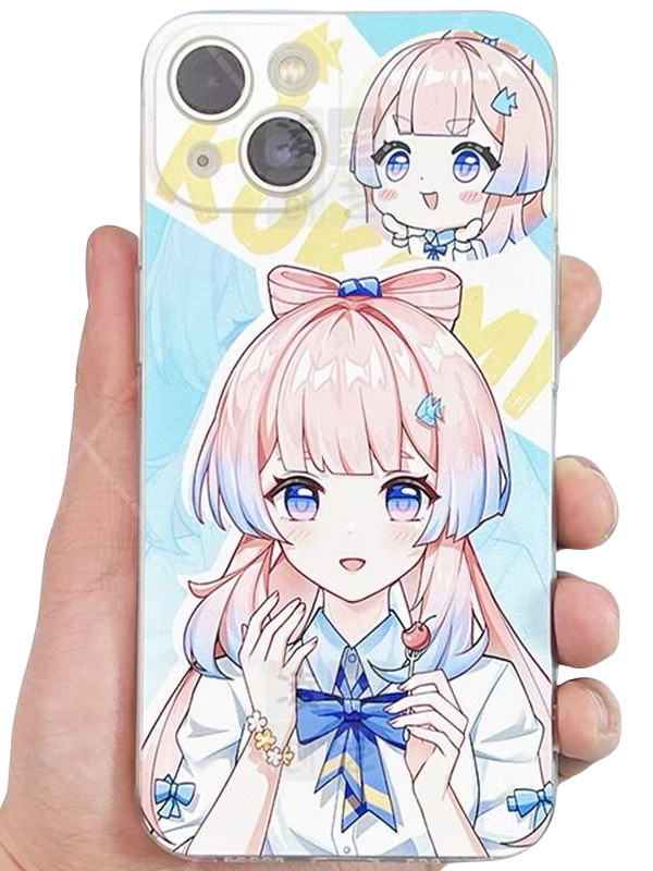 原神 珊瑚宮心海(さんごのみやここみ) 携帯電話ケース 透明携帯ケース 漫画スマホケース 流行の携帯電話ケース