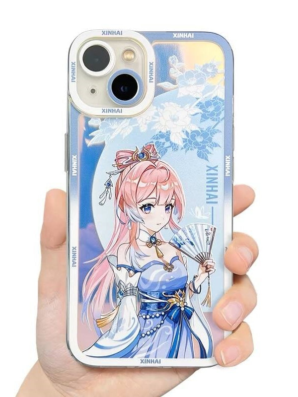 原神 珊瑚宮心海(さんごのみやここみ) 携帯電話ケース 透明携帯ケース 漫画スマホケース 流行の携帯電話ケース