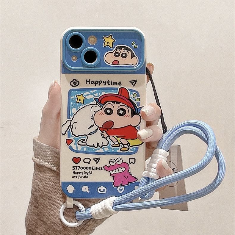 LF かすかべ防衛隊 携帯ケース スマホケース 携帯電話ケース かわいい