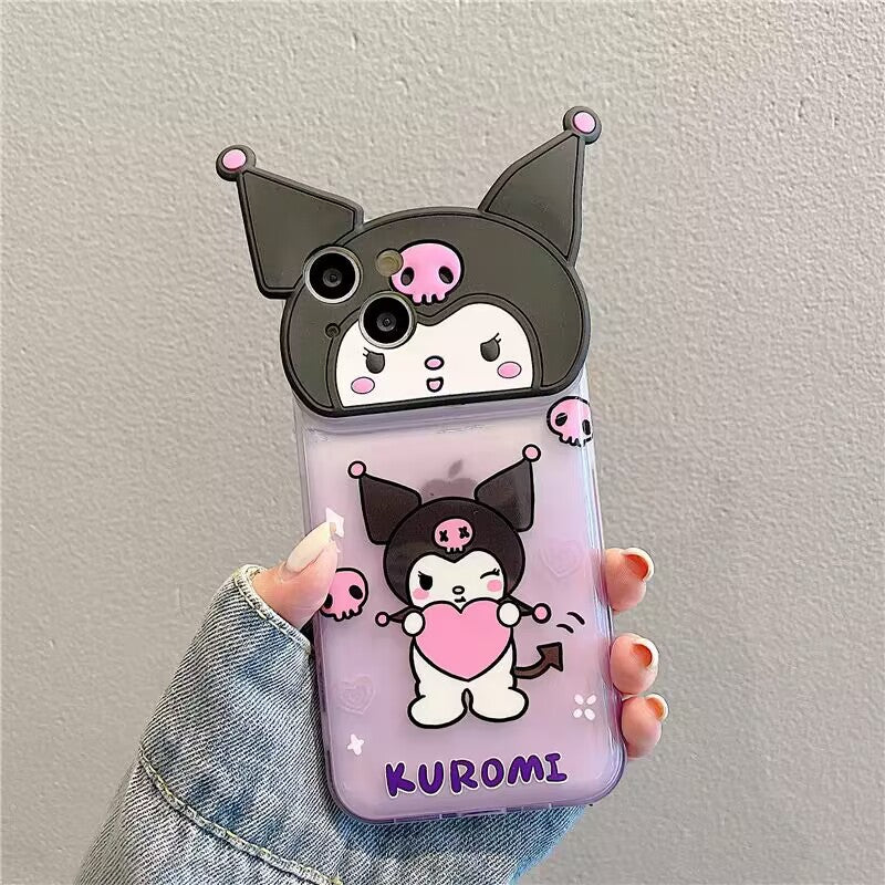 YQQ 可愛いサンリオ スマホケース 携帯電話ケース