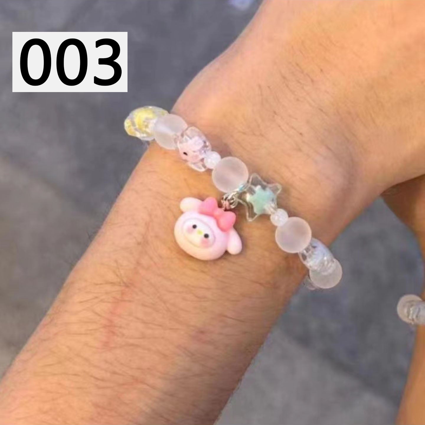 YQQ サンリオ 可愛い ブレスレット ビーズ プレゼント