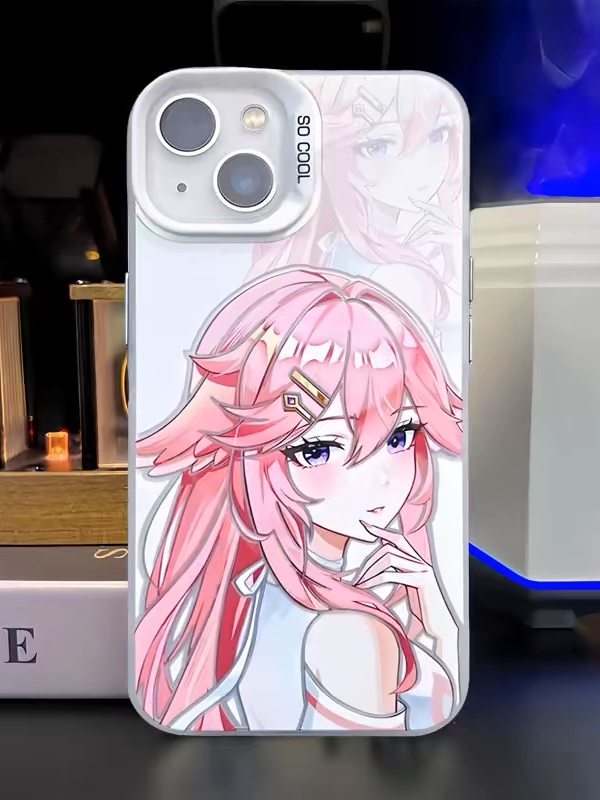 原神 八重神子(やえみこ) 携帯電話ケース 透明携帯ケース 漫画スマホケース 流行の携帯電話ケース