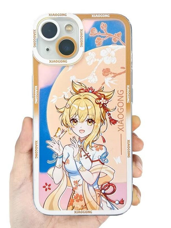 原神 宵宮 携帯電話ケース 透明携帯ケース 漫画スマホケース 流行の携帯電話ケース