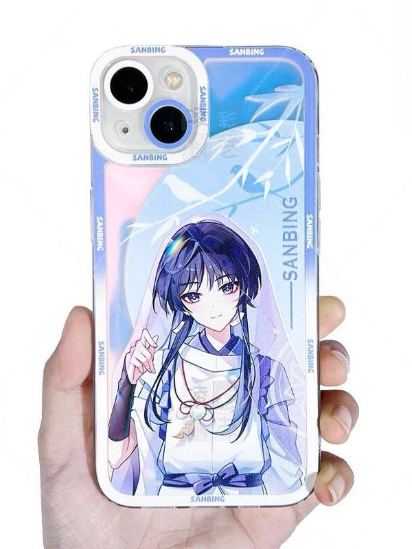 原神 ほうろうしゃ 携帯電話ケース 透明携帯ケース 漫画スマホケース 流行の携帯電話ケース