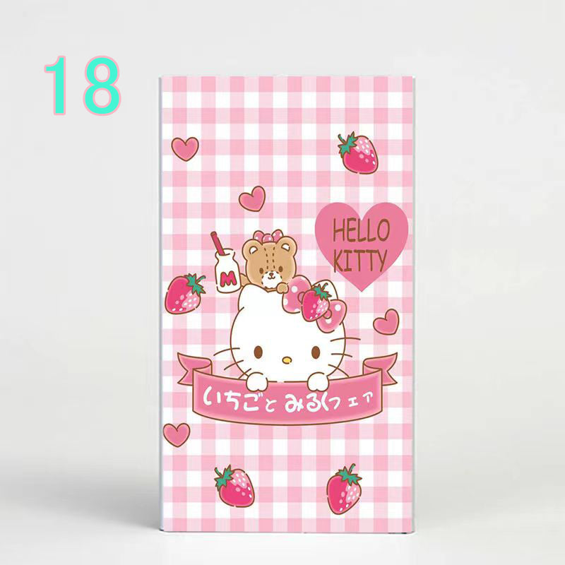 YQQ26 漫画Hellokitty滑り蓋アルミ合金タバコ箱プレゼント