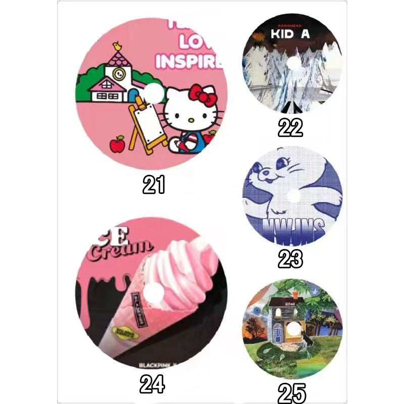 YQQA22 交換可能 回転レコードリンゴ携帯ケース