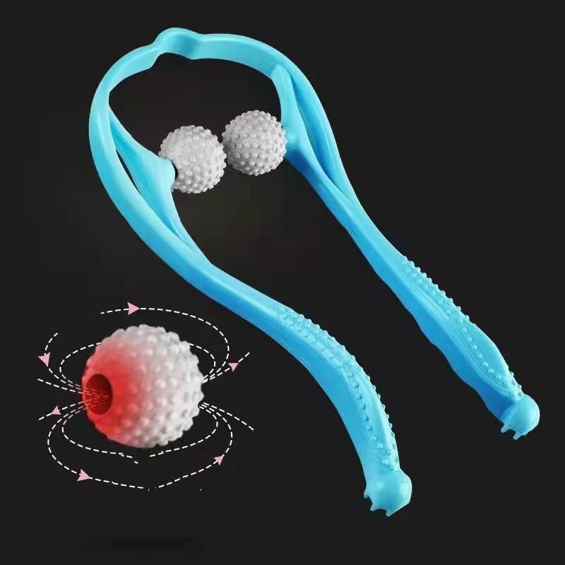 肩マッサージャー 血行促進 脊椎マッサージ U型マッサージ器