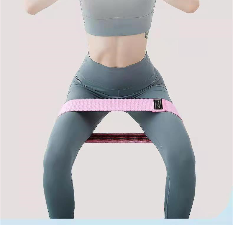 スクワット用 ヨガ用 抵抗帯 美尻練成 初心者の方でもベテランの方でもお使いいただけます