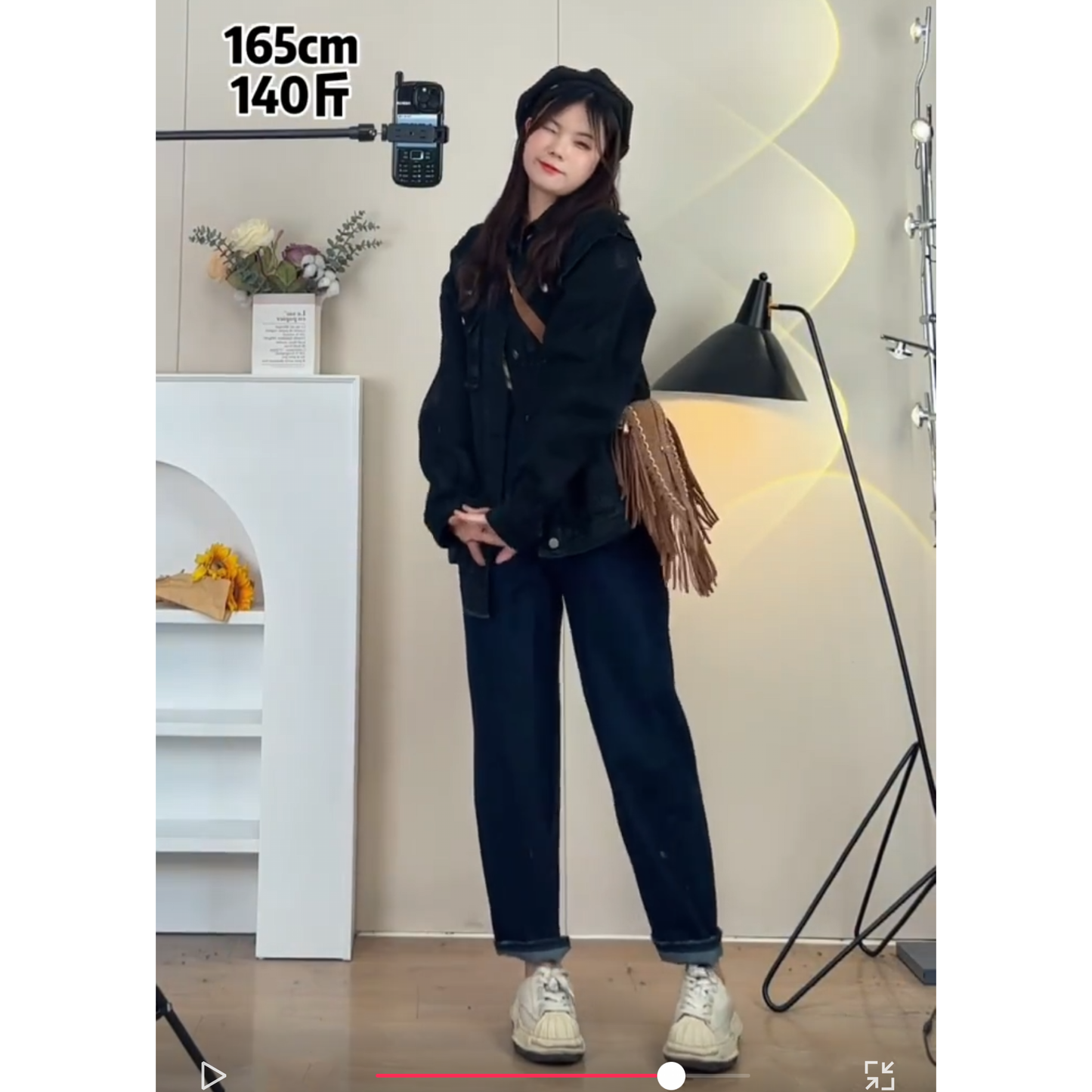 XYW ハイウエスト ハーレンジーンズ ストレートパンツ 着やせ カジュアルファッション