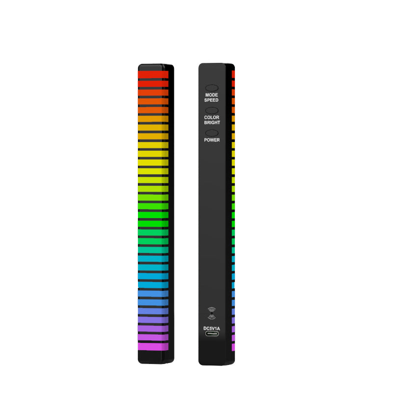 XYW 車 サウンド light RGB LED ライト pc led ライト おしゃれ サウンドセンサー 雰囲気 ライト カラーライト 調光調節 音に反応 USB給電