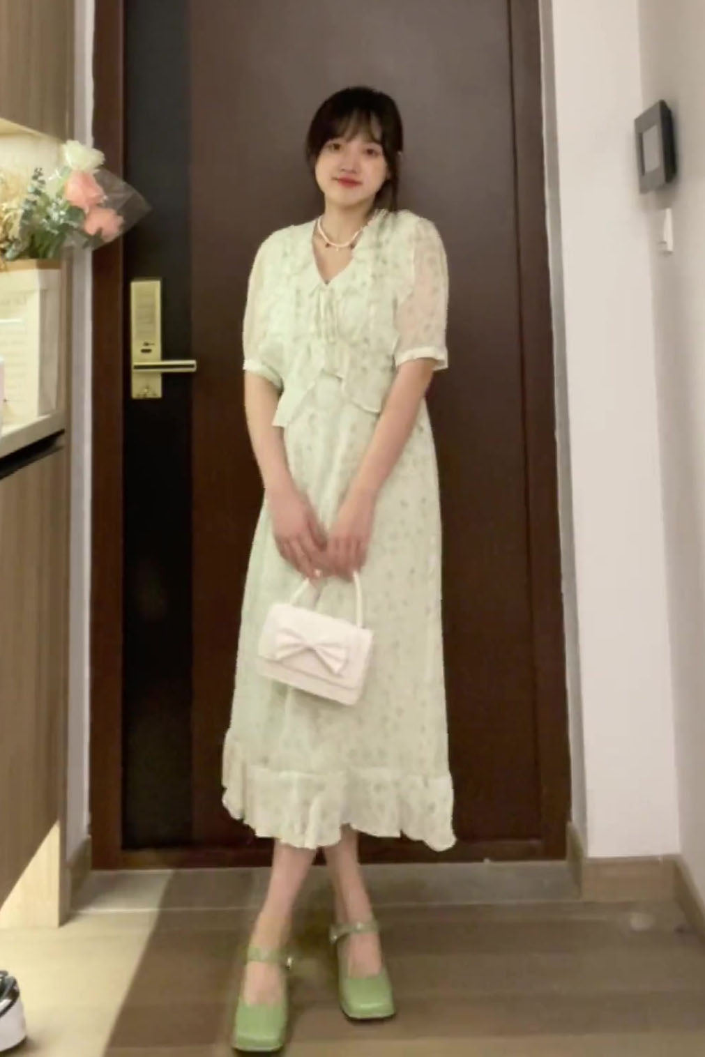 XYW ふりふり レース ワンピース オリジナルデザイン