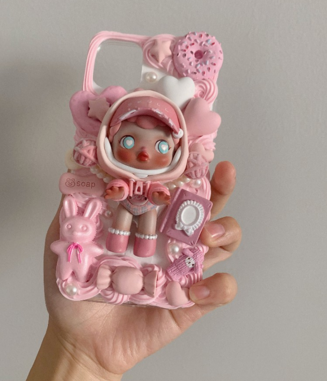 OL かわいい ブラインドボックス ホイップ携帯ケース 完成品