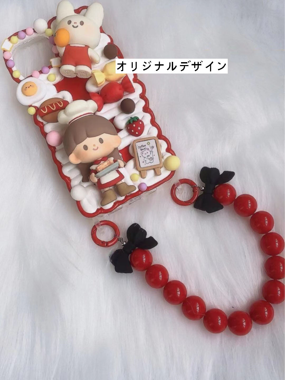 OL パン職人のアジャは本当にかわいい...携帯電話ケース