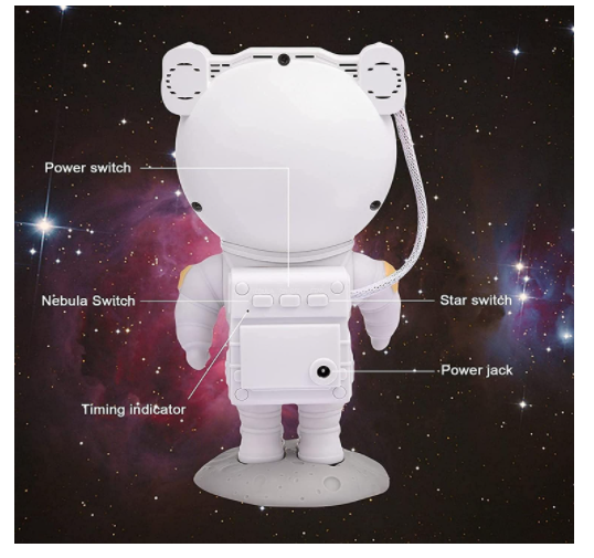 LD プラネタリウム 宇宙飛行士投影灯星空のスカイライトナイト