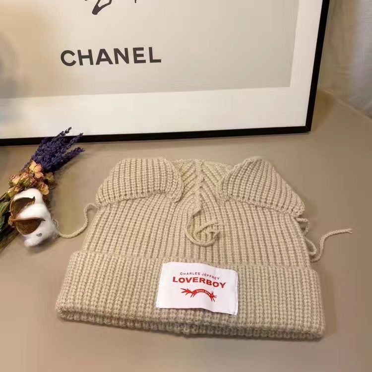 LF 超人気 カップルコーディネート 超可愛い 子猫耳 ニット帽