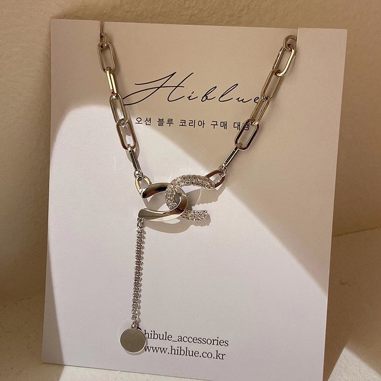 LF 新作 エレガント ネックレス フェミニン ゴールド シルバー