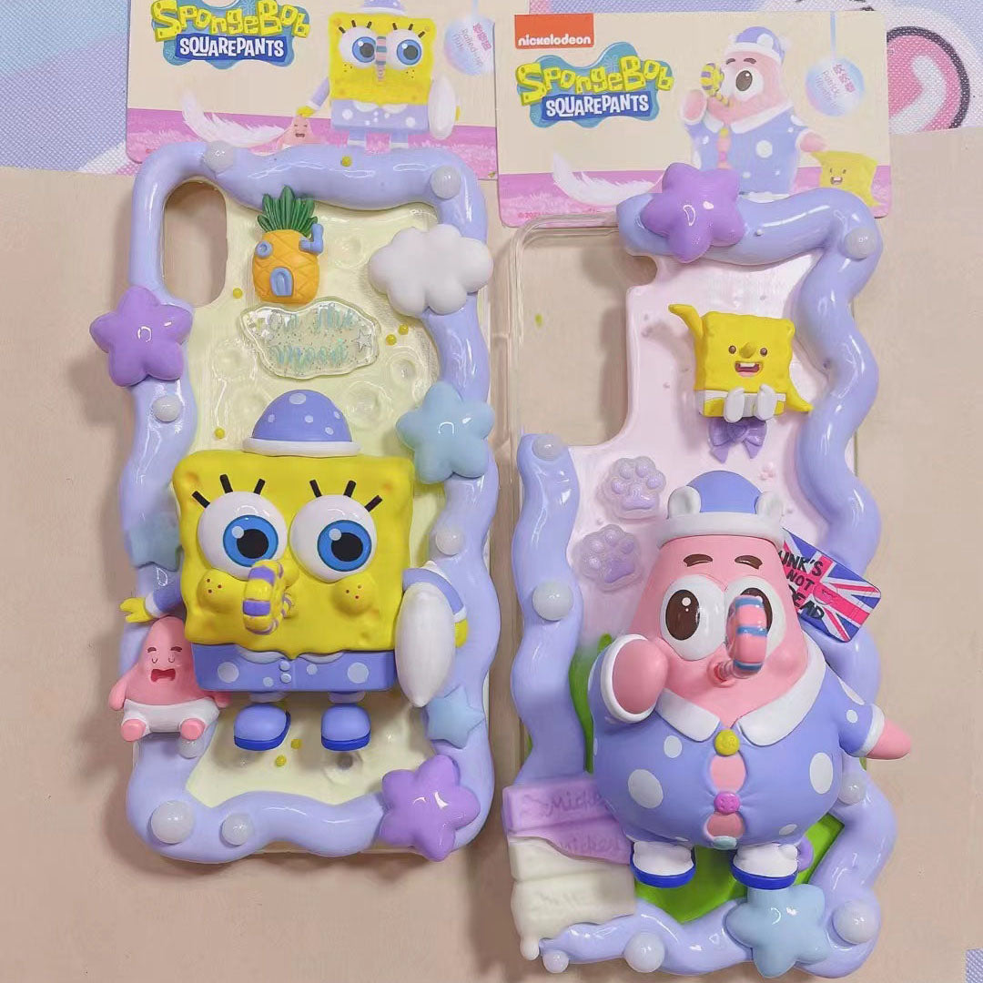 OL スポンジ・ボブ パトリック SpongeBob SquarePants ブラインドボックス ホイップ携帯ケース