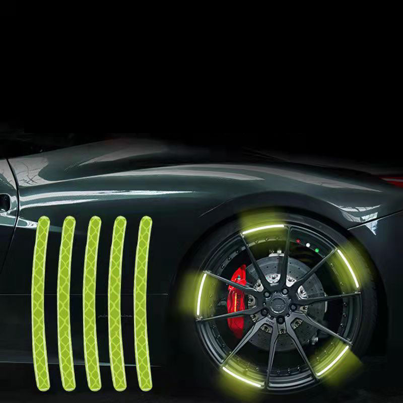 LF 自動車ハブ 反射ステッカー 自動車、オートバイ、電動自転車、自転車に用いられる