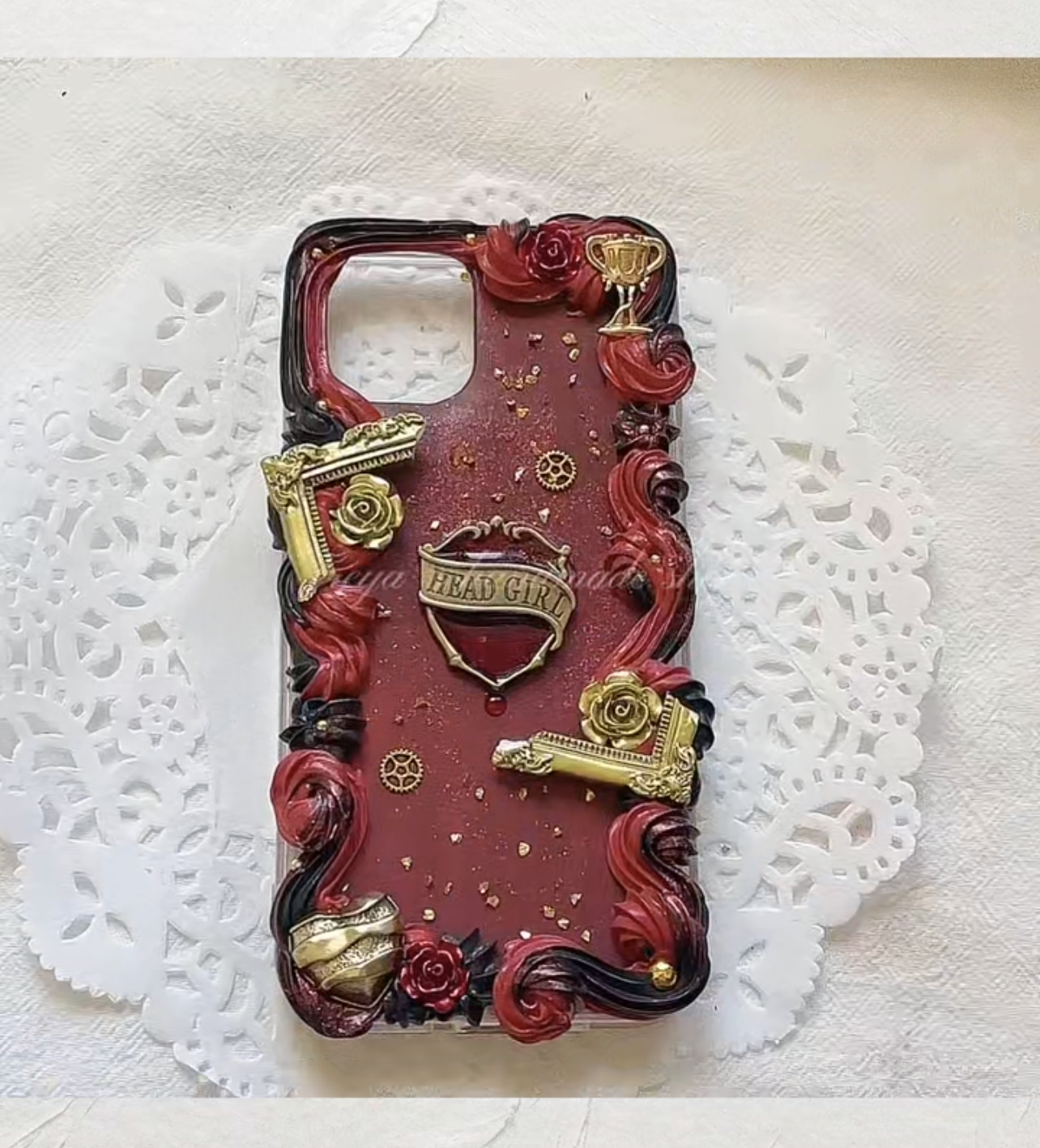 OL ハリー・ポッター スリザリン headgirl ホイップ携帯ケース