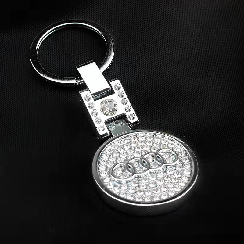 XYW 自動車のキーに適しています 車のエンブレム キーホルダー