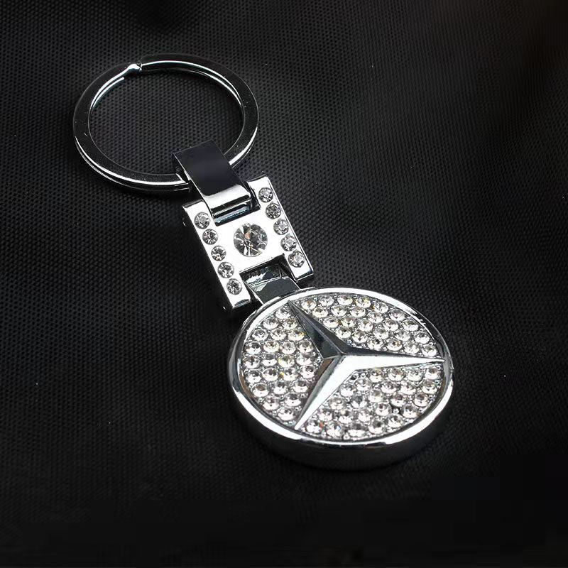 XYW 自動車のキーに適しています 車のエンブレム キーホルダー