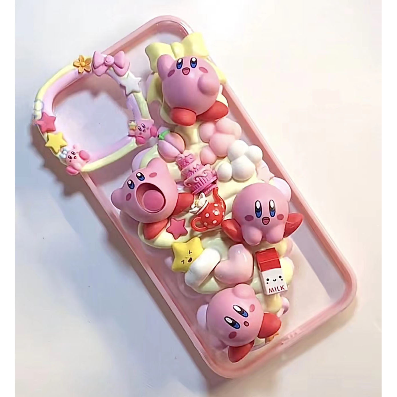 OL 星のカービィ 超かわいい ホイップ携帯ケース 完成品