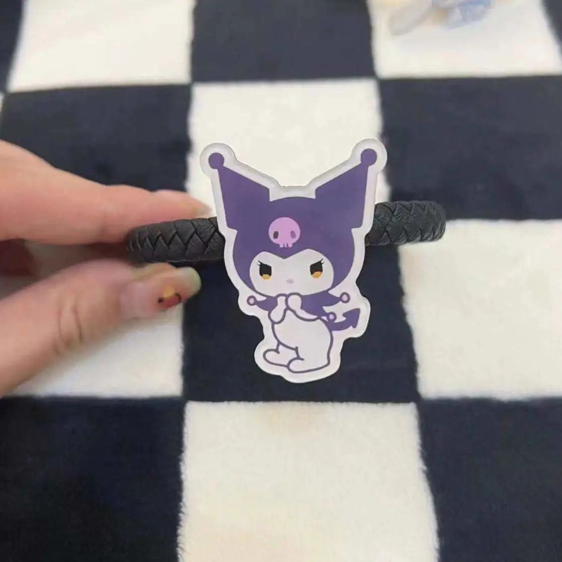 WLY サンリオ 発光 データ線 ブレスレット かわいい キャラクター 充電ケーブル