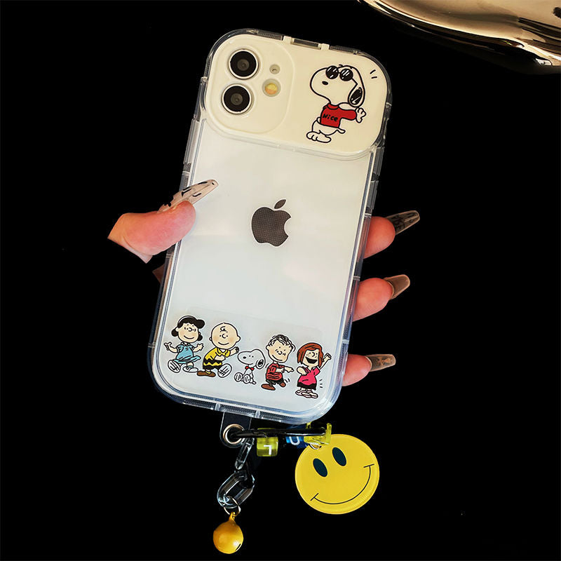 可愛い キャラクター スマホケース 携帯電話ケース 化粧鏡 スタン