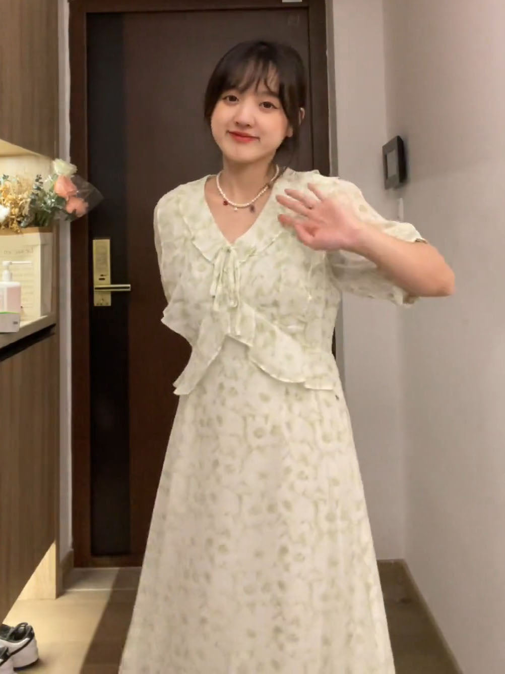 XYW ふりふり レース ワンピース オリジナルデザイン