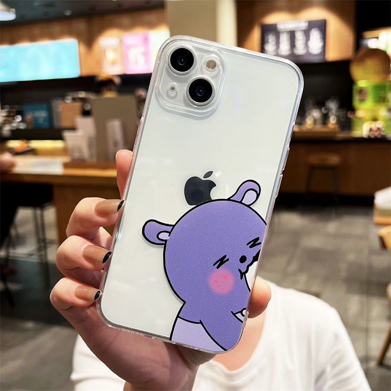 LF 可愛い スマホケース バク一郎&クロミ 携帯電話ケース