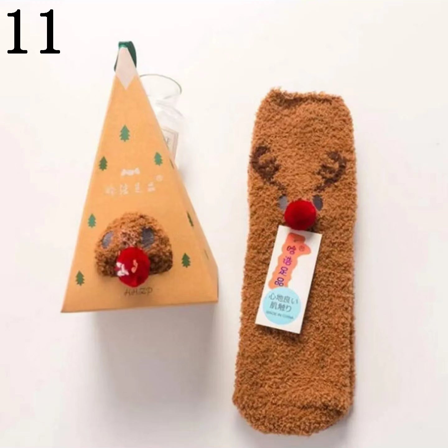LF クリスマスソックス コーラルフリース クリスマスプレゼント ギフトセット 誕生日 贈り物