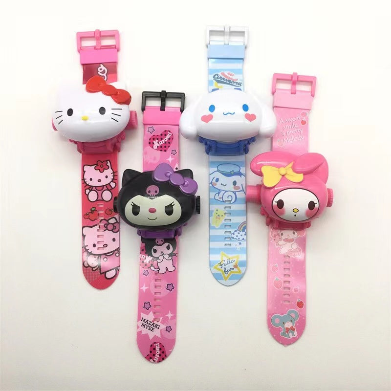 WLY プロジェクター時計 腕時計 投影ランプ かわいい キャラクター サンリオ