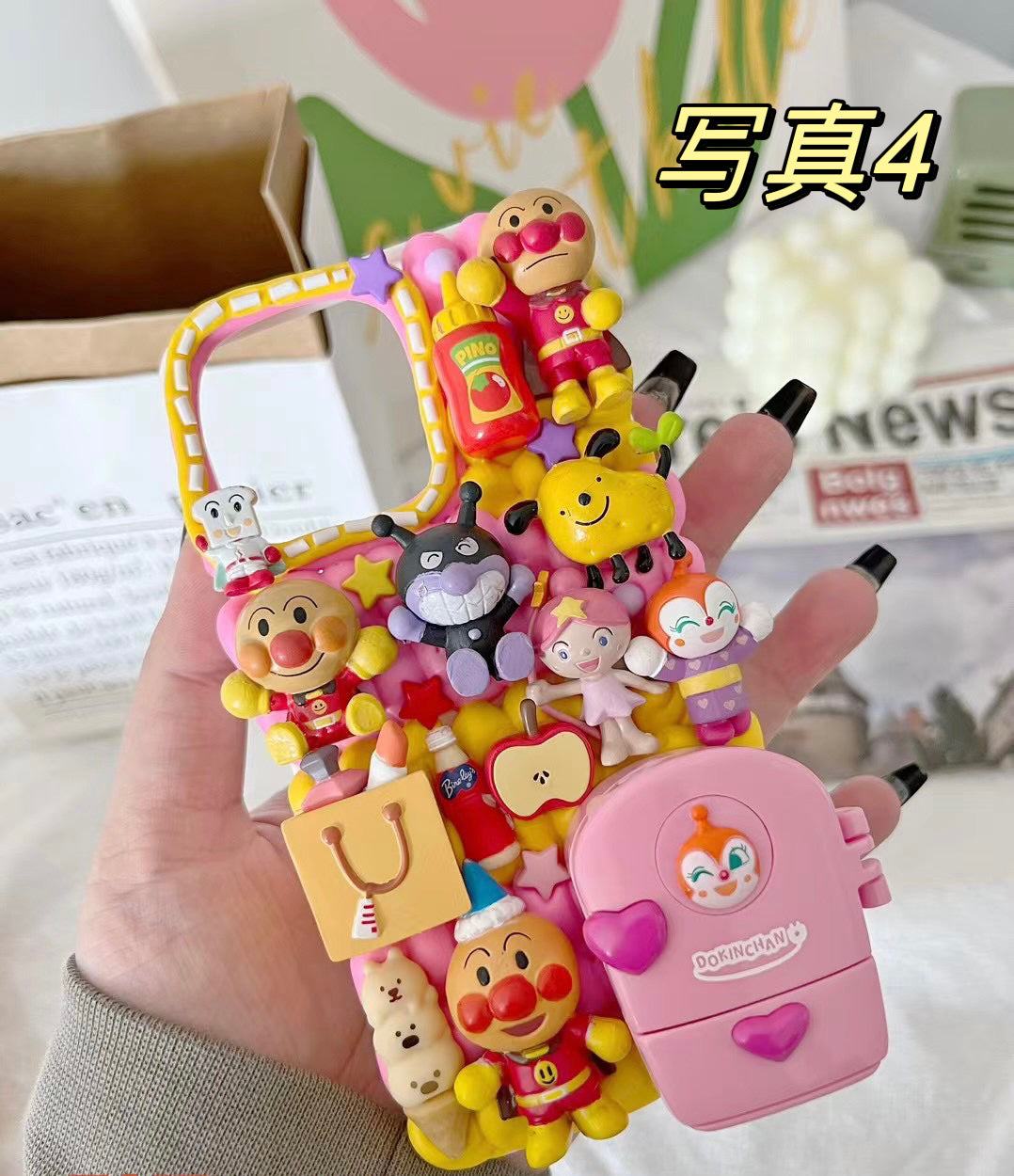 OL アンパンマン 携帯電話ケース