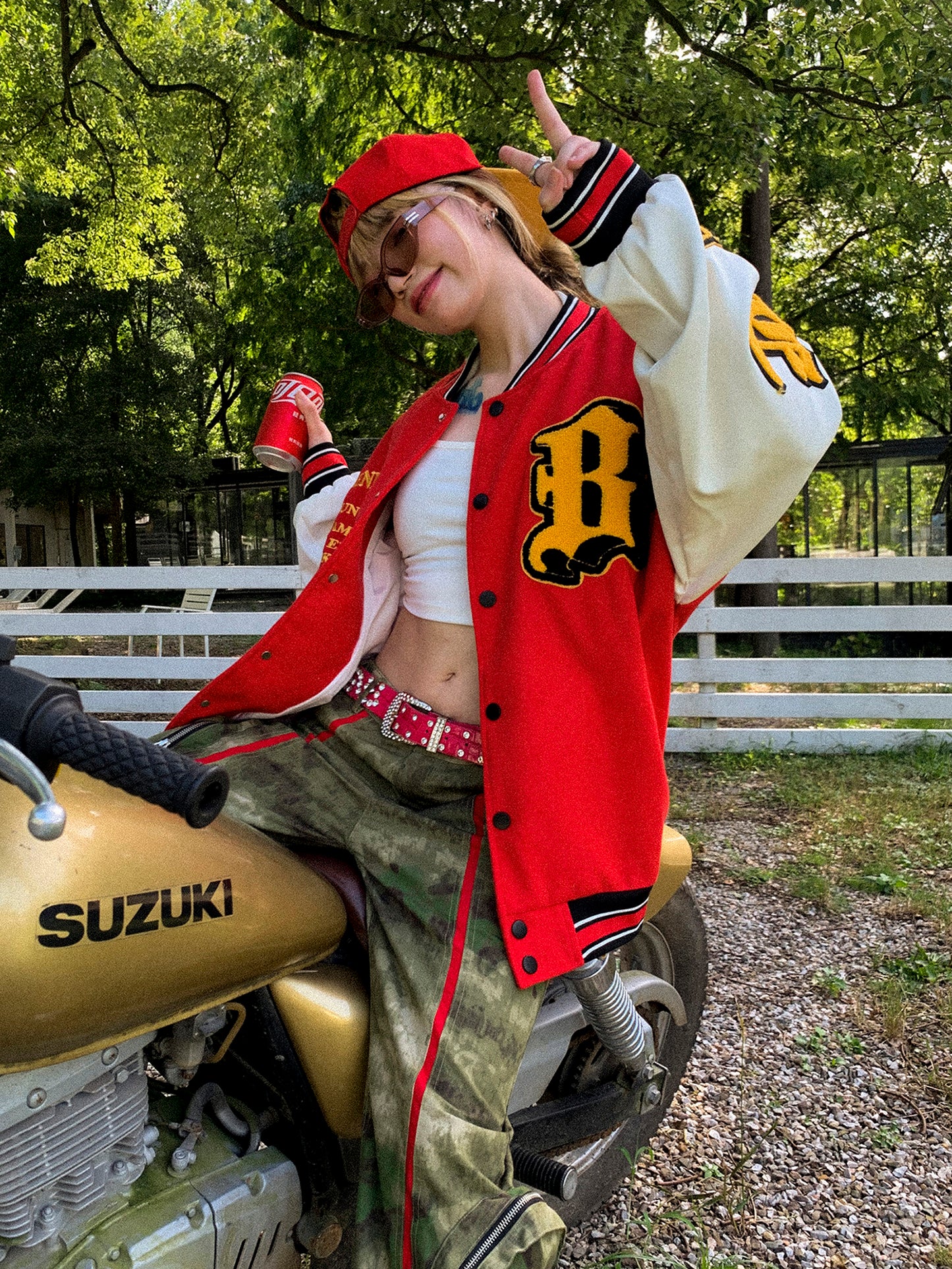XYW 予約 かっこいい スタジャン スタジアムジャンパー コート