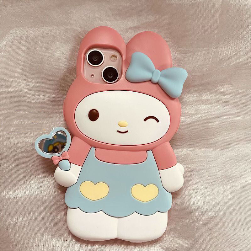 LF 立体 サンリオキャラクター シリコン携帯ケース スマートフォンケース