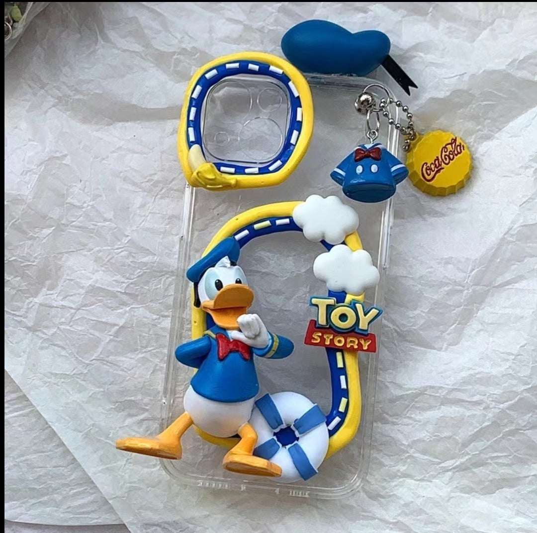 OL 手作り携帯ケースドナルドダック